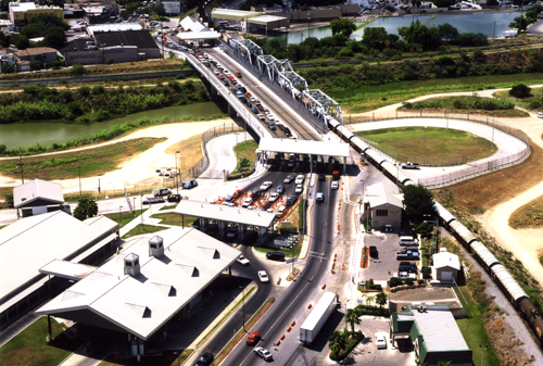 Aerial View of the Bridge